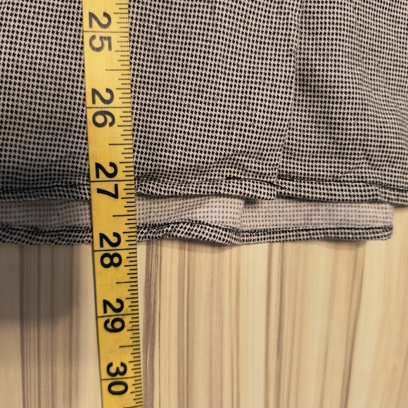 Vintage Retro Groovy Penny Lane Graphic Button Up Checkered Print L Coffee Print - Picture 9 of 10